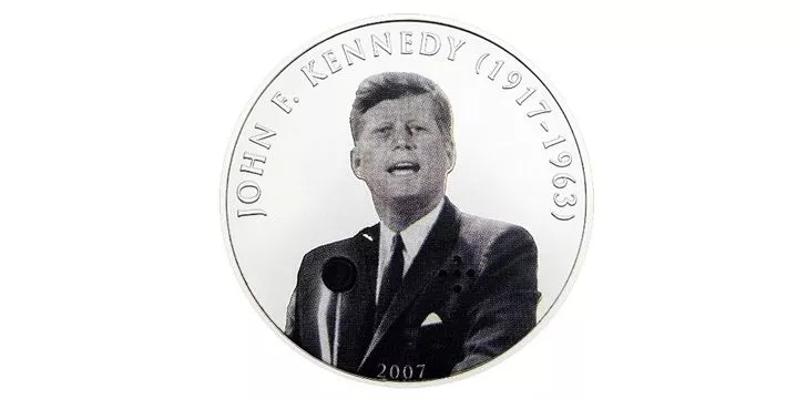 Tugrik Coin - 2007 - John F Kennedy