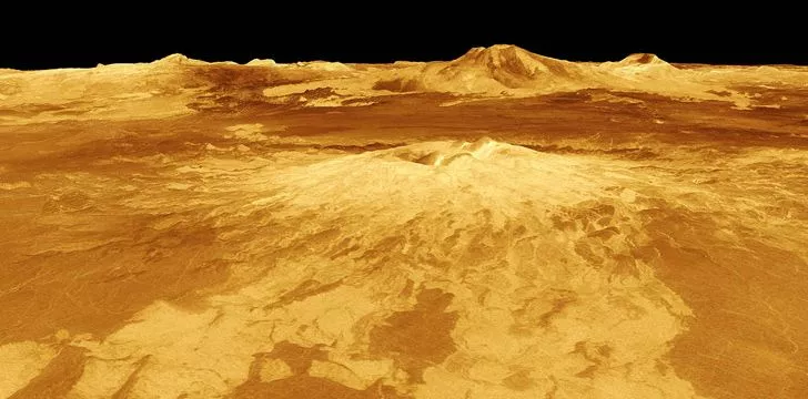 Gunung berapi di Venus