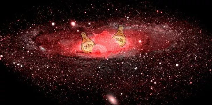 Milky Way Smells like Rum