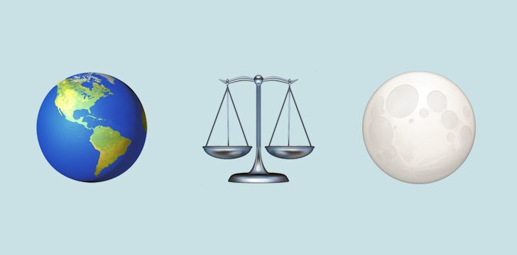 Earth & Moon weight