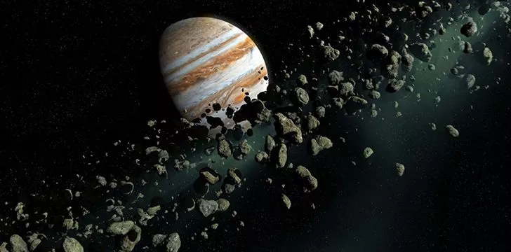 Jupiter love asteroids!