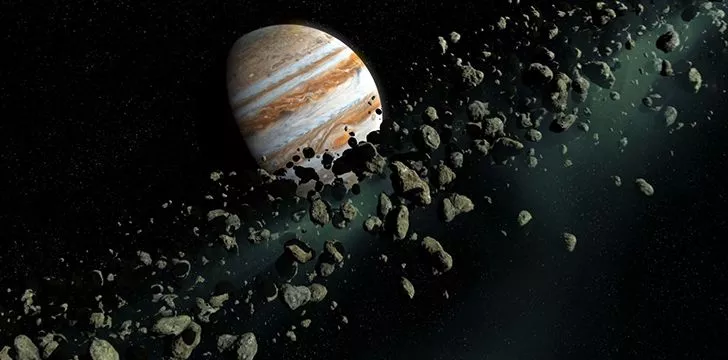 Jupiter suka asteroid!