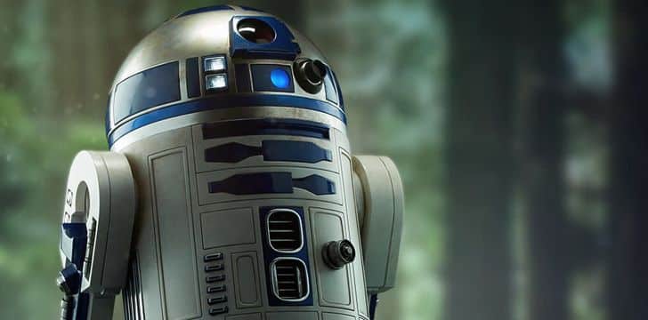 The design inspiration for R2-D2 caused a lawsuit between Universal & Fox.