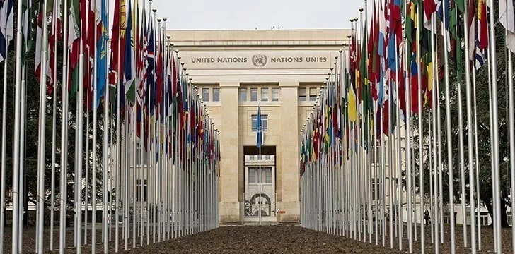 A United Nations conference was held in Geneva to try and bring peace.