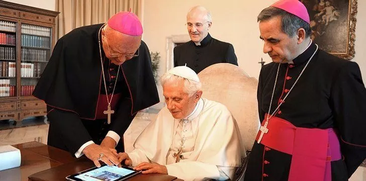According to the Vatican, you’re a better person if you follow the Pope on Twitter.