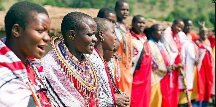 Kenya is home to the Maasai people.