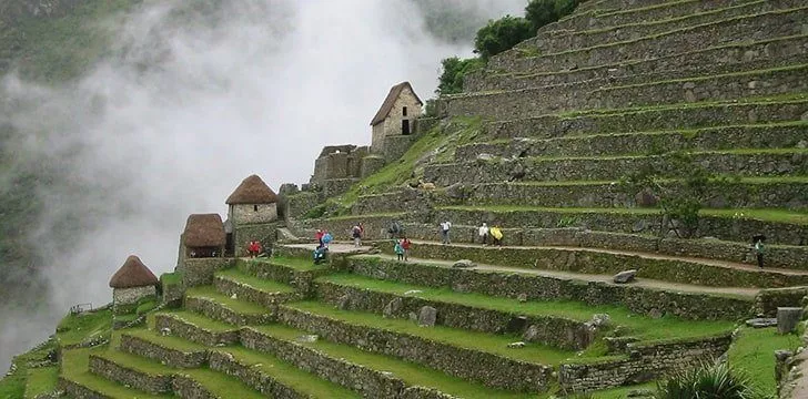 Without food from the surrounding valleys, the residents of Machu Picchu would have starved.