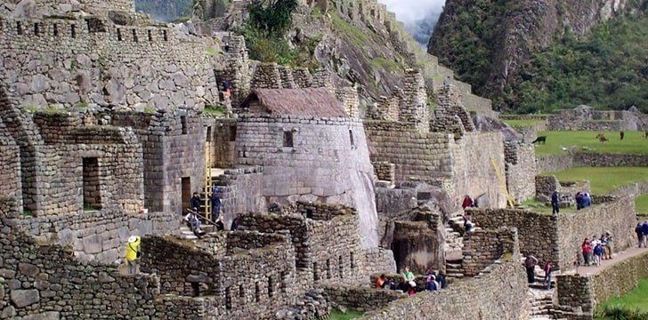 Machu Picchu is made up of over 150 buildings.