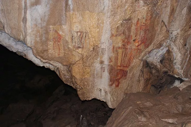 The first known artworks date back to roughly 100,000 years ago.