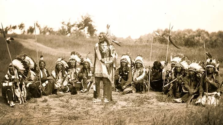 In 1710, Native American leaders travelled to Britain to visit the Queen.