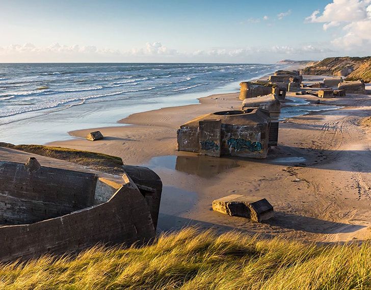 4% of the sand on the Normandy beaches is made up of broken up shrapnel from the D-Day Landings.