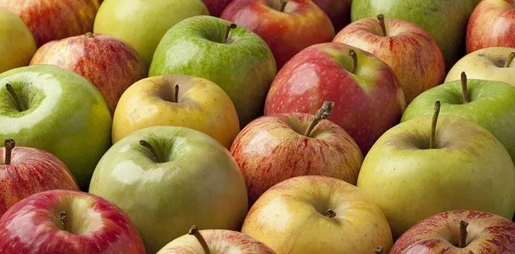 There are thousands of varieties of apples.