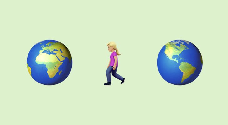 The average person walks the equivalent of five times around the world in their lifetime.