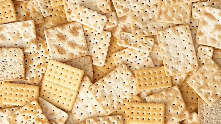Crackers have holes in them for a reason.
