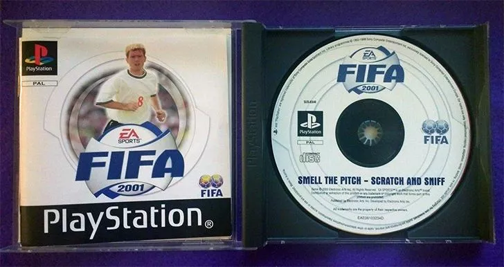 PlayStation 1 had Scratch and Sniff discs.