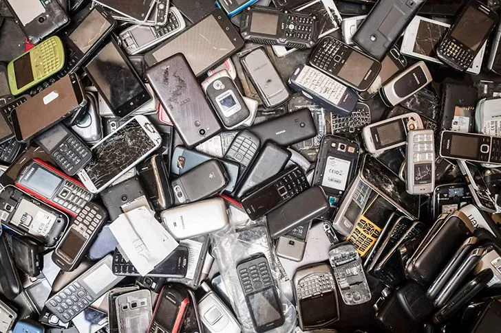 Millions of tons of technology are thrown out each year.