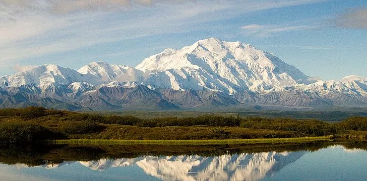 Alaska has some of the US’ highest mountains.
