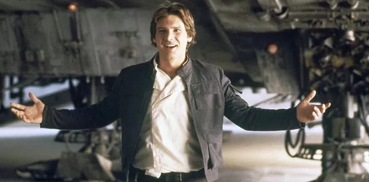 Han Solo was originally an alien Jedi.