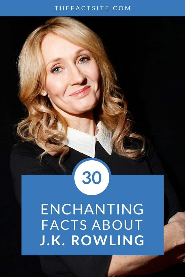 30 Enchanting Facts About J.K. Rowling - The Fact Site