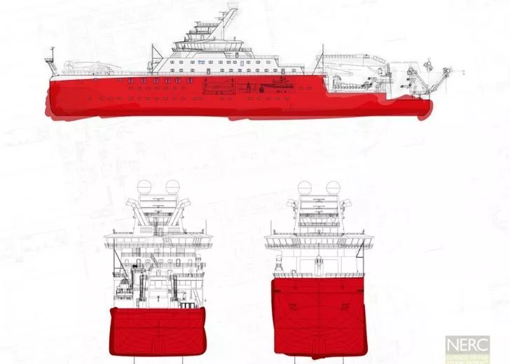 Design of the 15,000-ton surveying behemoth ship