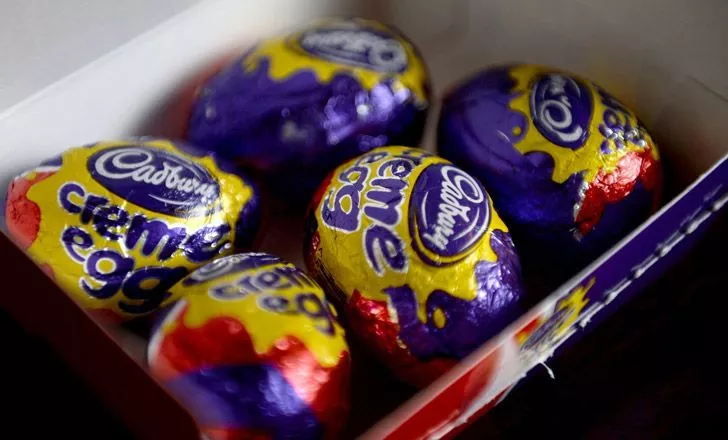 Cadbury's Creme Egg Packaging