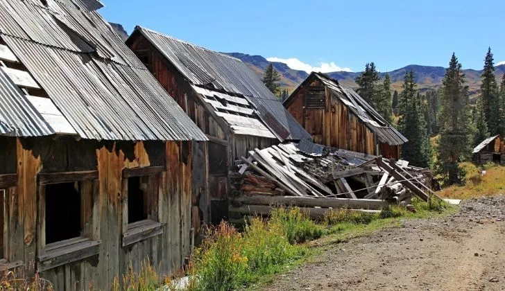 A small Colorado ghost town