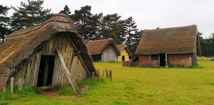 An old Anglo Saxon settlement.