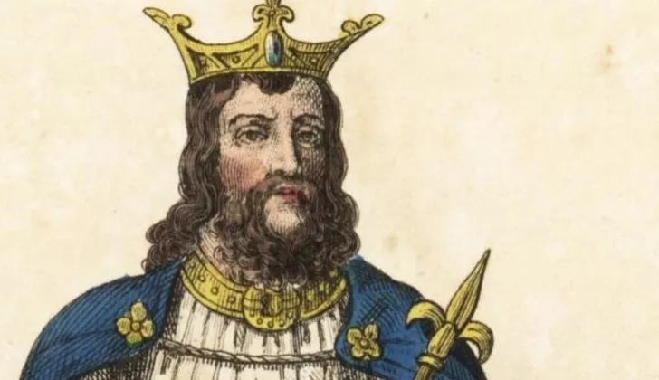 An illustration King Odoacer.