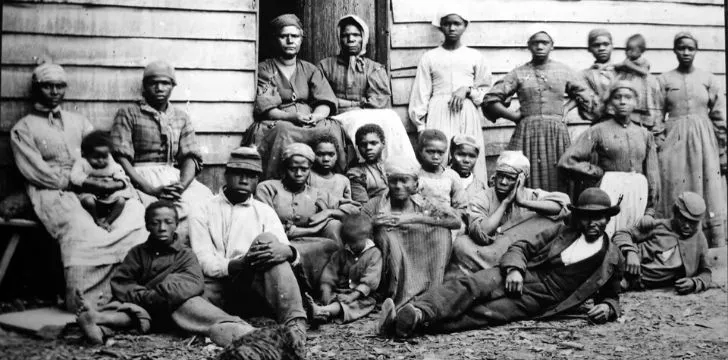 African American slaves.