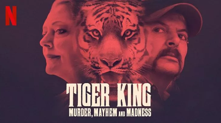Tiger King: Murder, Mayhem and Madness Netflix Artwork