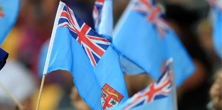 The Fijian flag