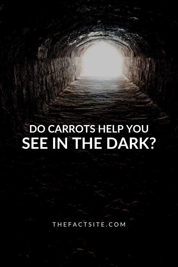Do Carrots Help You See In The Dark?