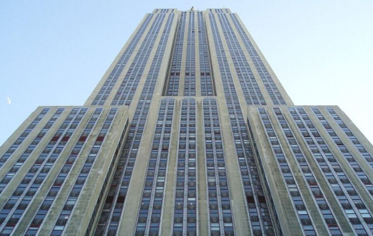 The Empire State Building was built partly with limestone from Indiana