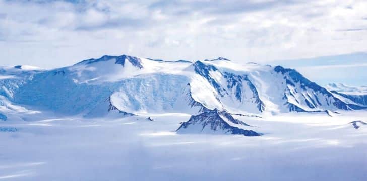 Snowy mountains