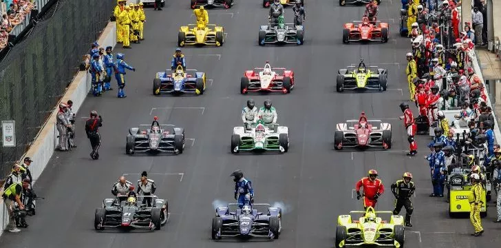 The Indianapolis 500 racecourse