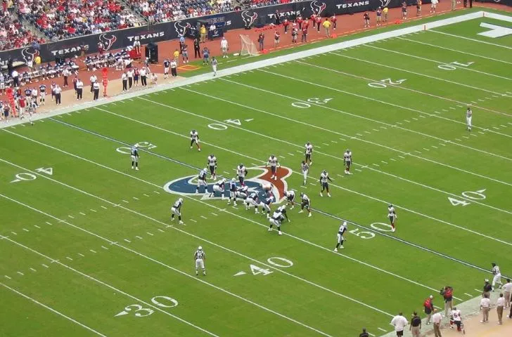 An American football pitch