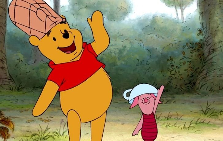 Winnie the Pooh with Piglet