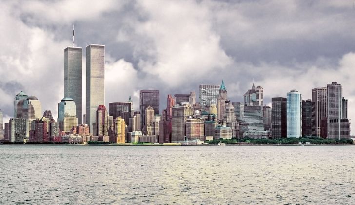 New York skyline with Twin Towers