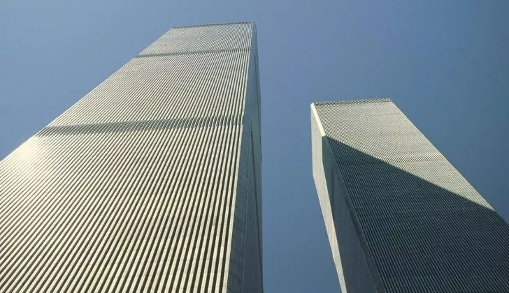 The Twin Towers were built with a tube design to allow more open planning