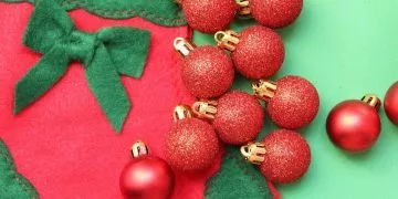 Why are red and green associated with Christmas?