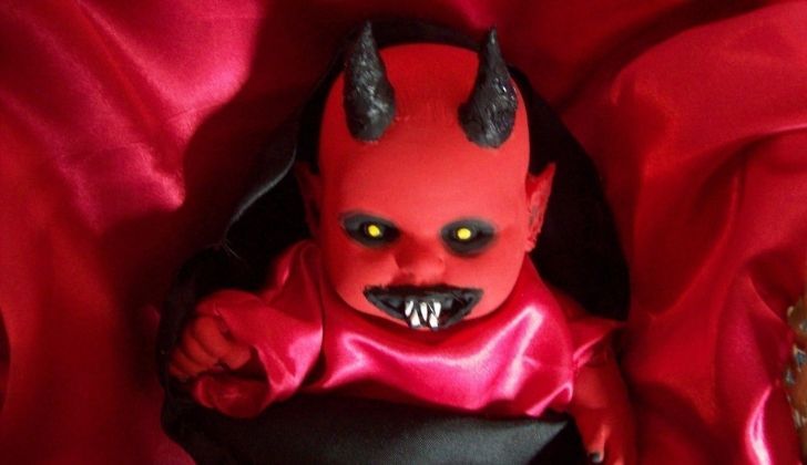 a devil baby doll