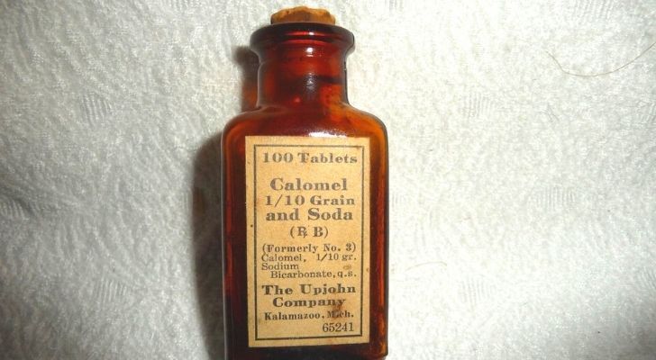 A bottle of Calomel