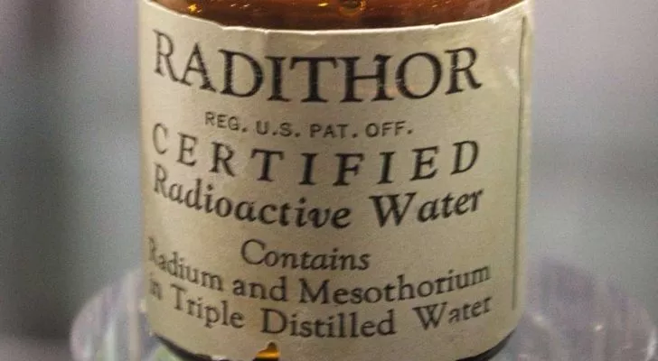A bottle of RadiThor