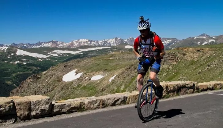 There are many unicycle competitions