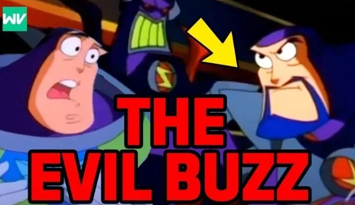 Buzz Lightyear and his evil version