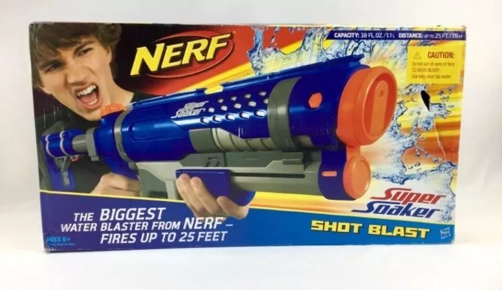 The NERF Shot Blast gun