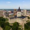 Kansas State Capital Building in Topeka