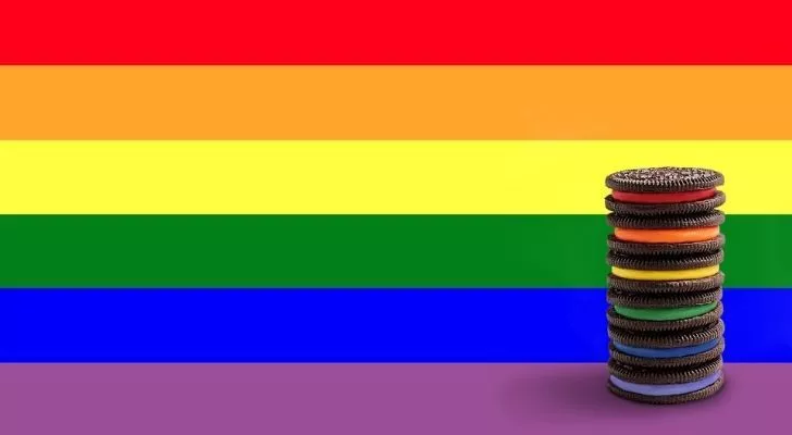 LGBT Oreo stack