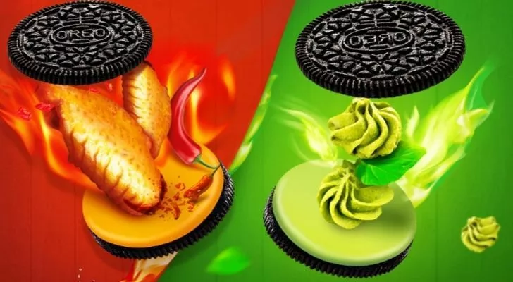 Savory flavor Oreos