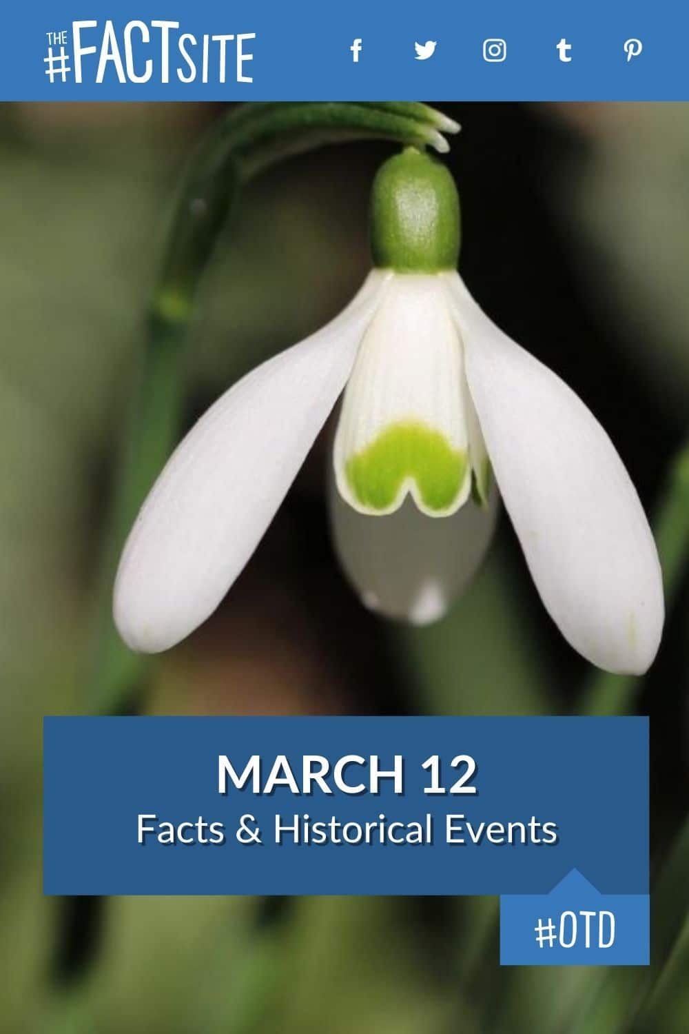 March 12 Facts & Historical Events On This Day The Fact Site